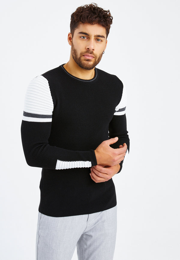 Leif Nelson Strickpullover Feinstrick Rundhals Begrenztes Angebot