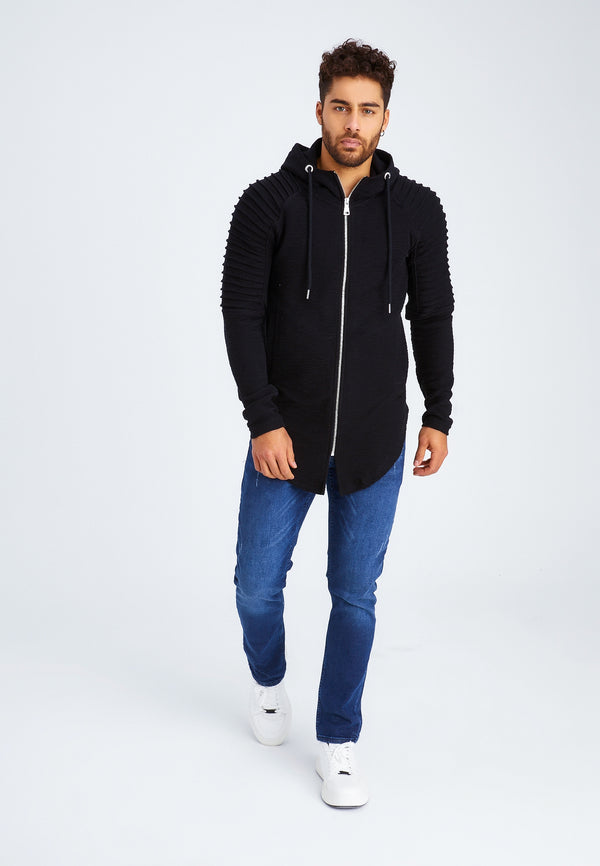 Leif Nelson Sweatjacke mit Kapuze Black Friday