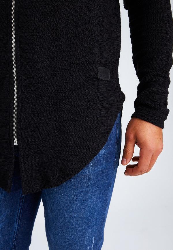 Leif Nelson Sweatjacke mit Kapuze Black Friday
