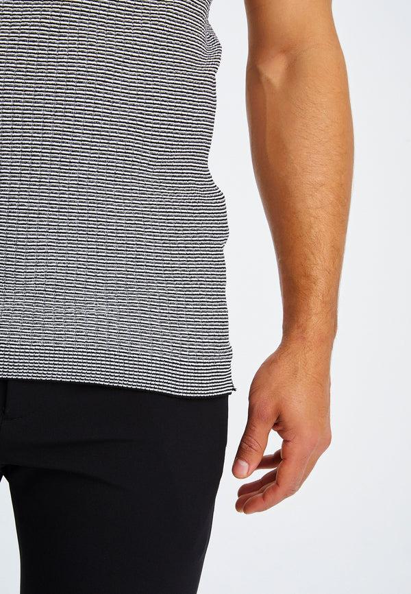 Leif Nelson Rundhals-Shirt Feinstrick Osterangebot