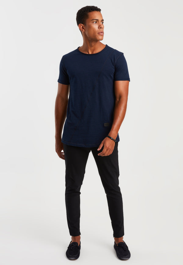 Leif Nelson Rundhals-Shirt Top Angebot