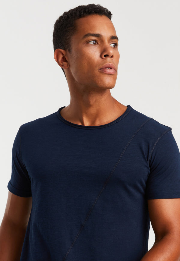 Leif Nelson Rundhals-Shirt Top Angebot