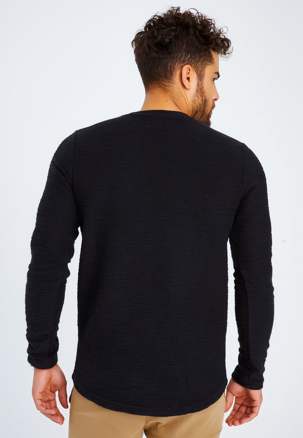 Leif Nelson Longsleeve Rundhals Exklusive Angebote