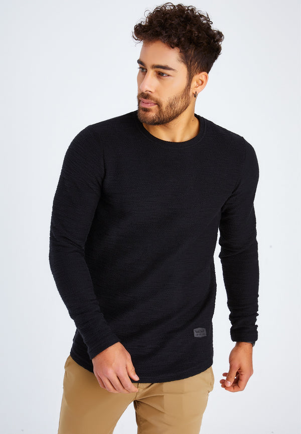 Leif Nelson Longsleeve Rundhals Exklusive Angebote