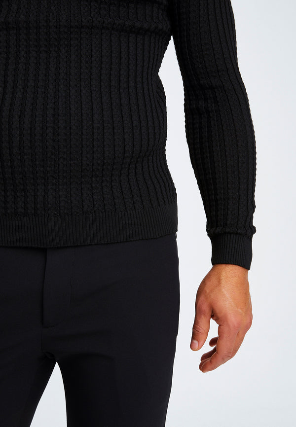 Leif Nelson Feinstrick Rollkragenpullover Sonderangebote