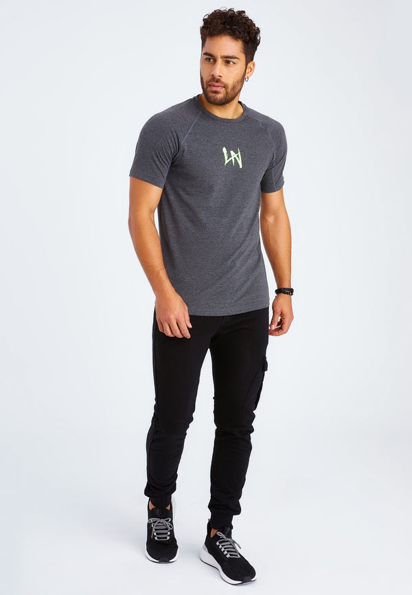 Leif Nelson Gym T-Shirt Rundhals Super Sparpreis