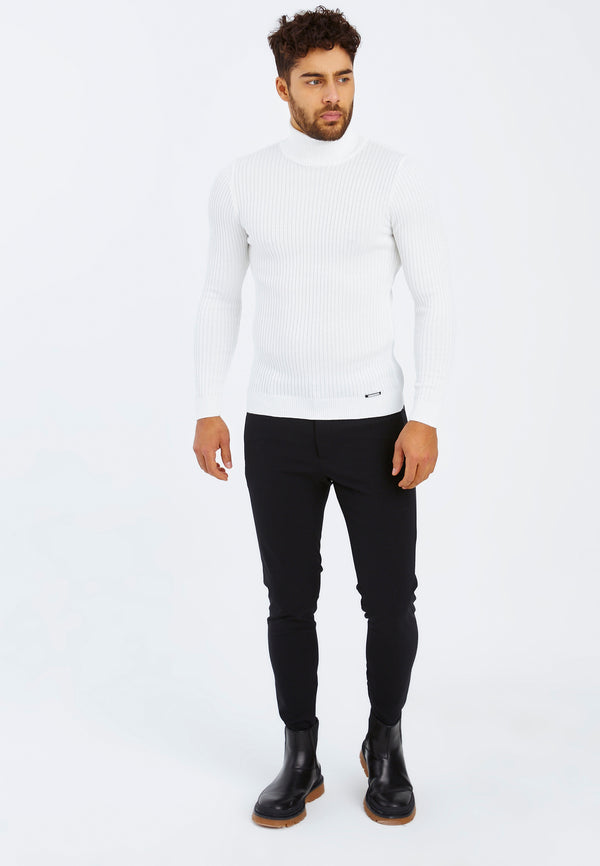 Leif Nelson Feinstrick Rollkragenpullover Vierteljährliche Förderung