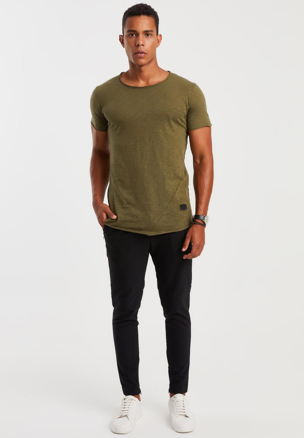 Leif Nelson Rundhals-Shirt Discount Store für neue Produkte