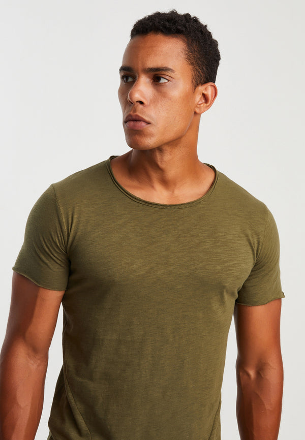 Leif Nelson Rundhals-Shirt Discount Store für neue Produkte