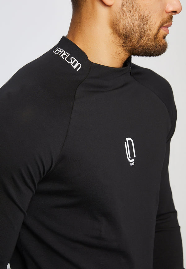 Leif Nelson Gym-Sweatshirt Stehkragen Verkauf