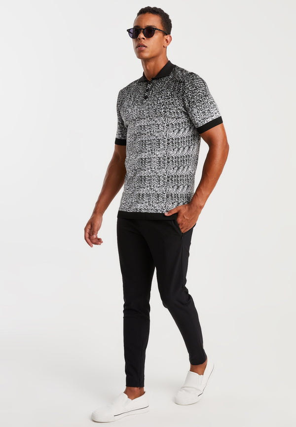 Leif Nelson Polo-Shirt Feinstrick Letzte 3 Tage