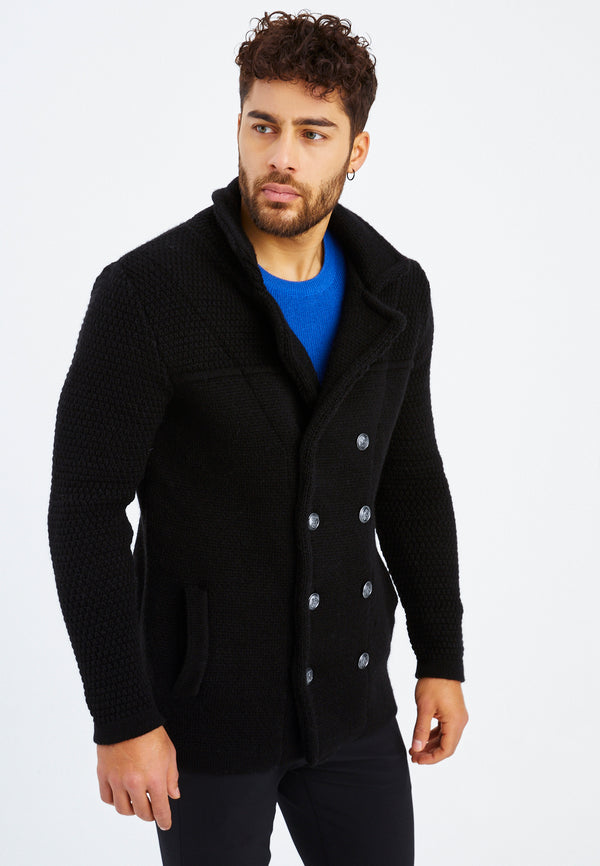 Leif Nelson Strickjacke mit Schalkragen Angebote
