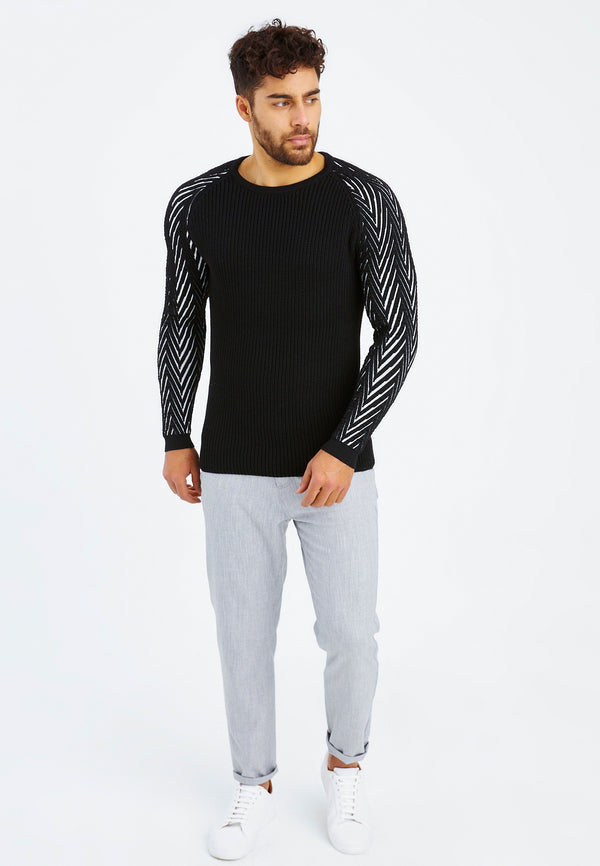 Leif Nelson Strickpullover Grobstrick Rundhals Muttertagsangebot