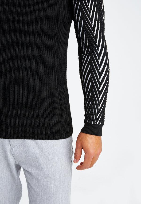 Leif Nelson Strickpullover Grobstrick Rundhals Muttertagsangebot