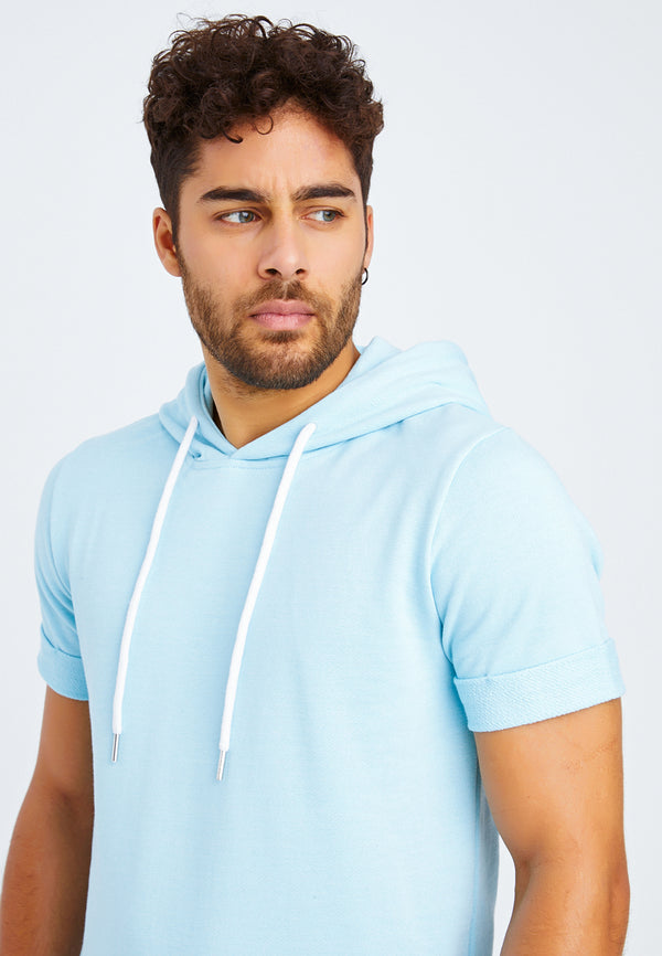 Leif Nelson T-Shirt mit Kapuze Neueste Mode
