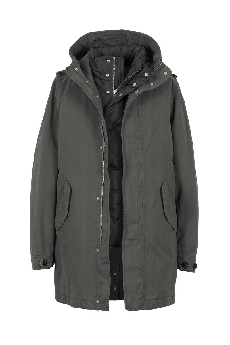 Lempelius BAUMWOLLPARKA TIO MIT DAUNENWESTE SKU: 6000616-63286M Rabatte dieses Monats