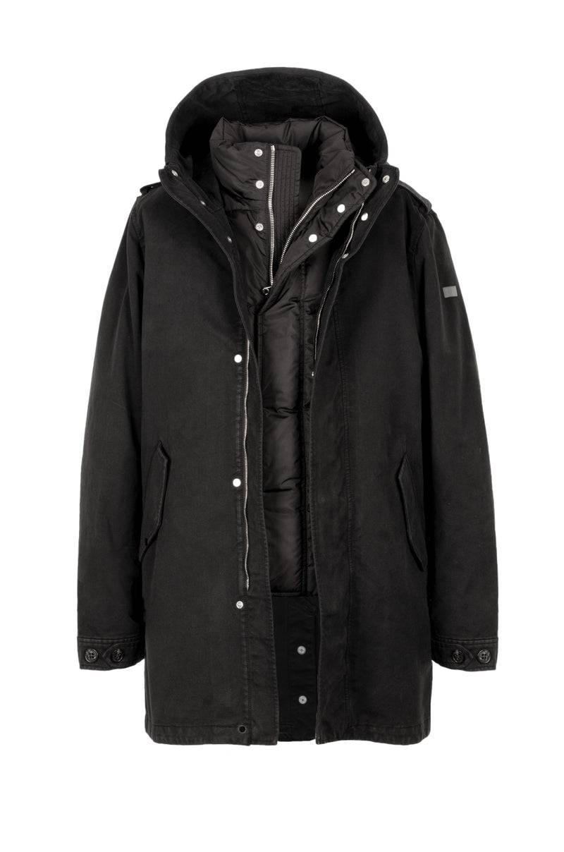 Lempelius BAUMWOLLPARKA TIO MIT DAUNENWESTE SKU: 6000616-63299M Weihnachtsangebot