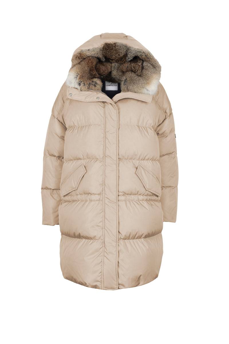 Lempelius OVERSIZED DAUNENPARKA YRA SKU: 3000268R14S/M Große Rabatte