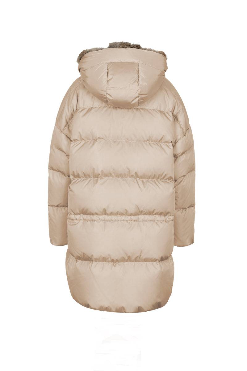 Lempelius OVERSIZED DAUNENPARKA YRA SKU: 3000268R14S/M Große Rabatte