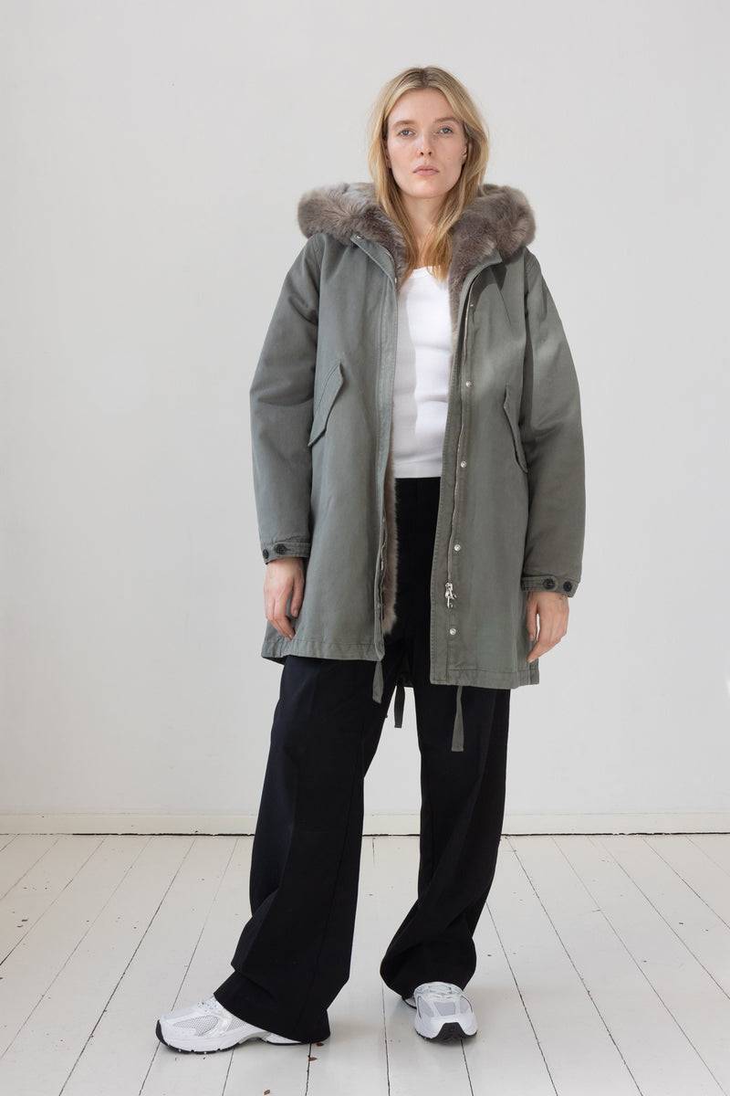Lempelius BAUMWOLLPARKA VAL SKU: 6000267F68M Sonderangebot der Fabrik