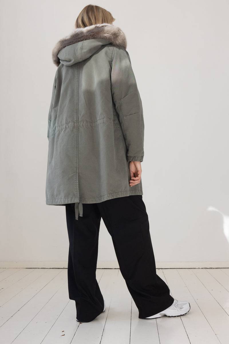 Lempelius BAUMWOLLPARKA VAL SKU: 6000267F68M Sonderangebot der Fabrik