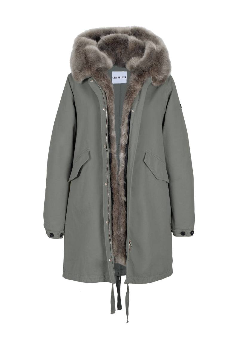 Lempelius BAUMWOLLPARKA VAL SKU: 6000267F68M Sonderangebot der Fabrik