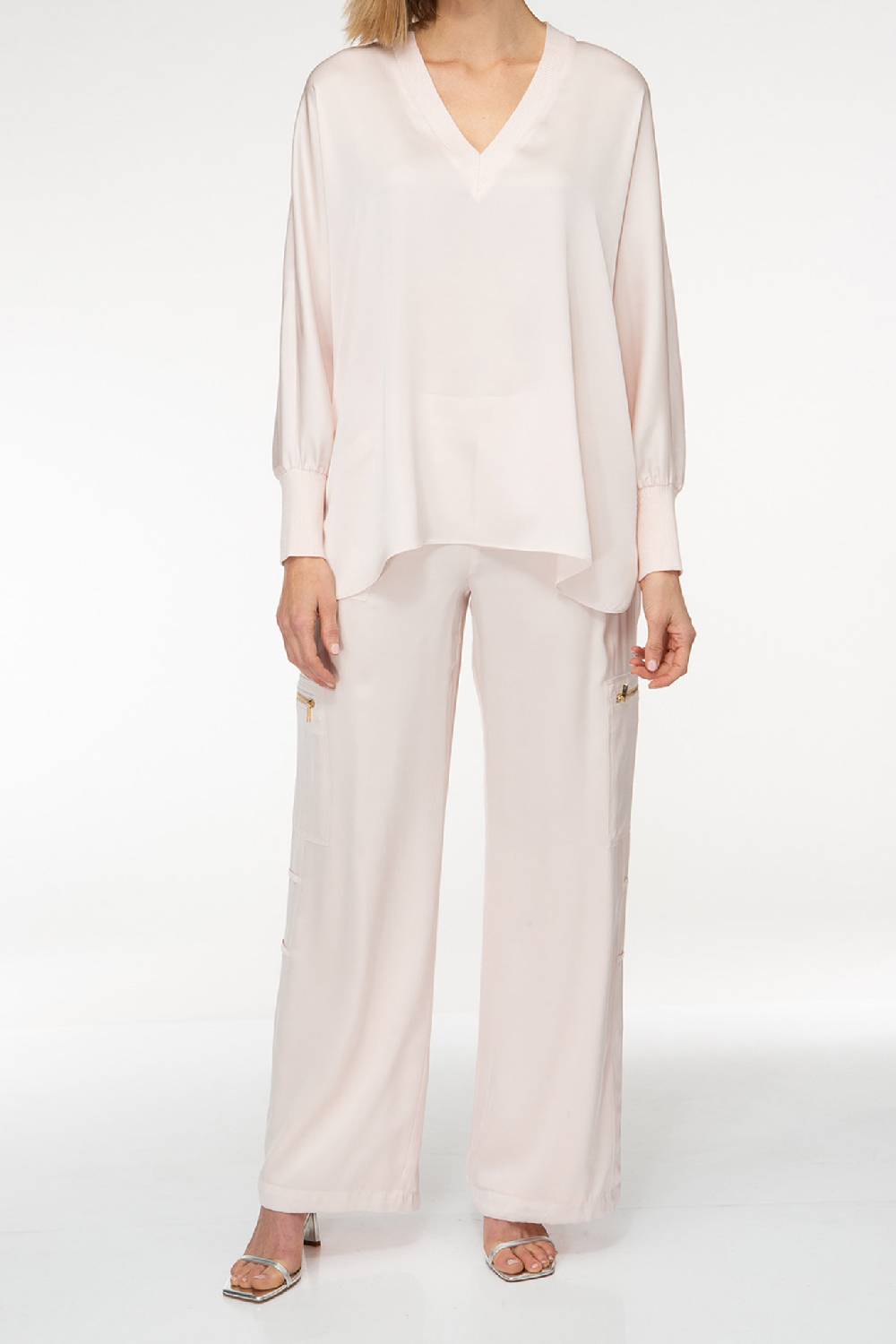 IVI GmbH SOLID SILK Tunika rosé Online Outlet