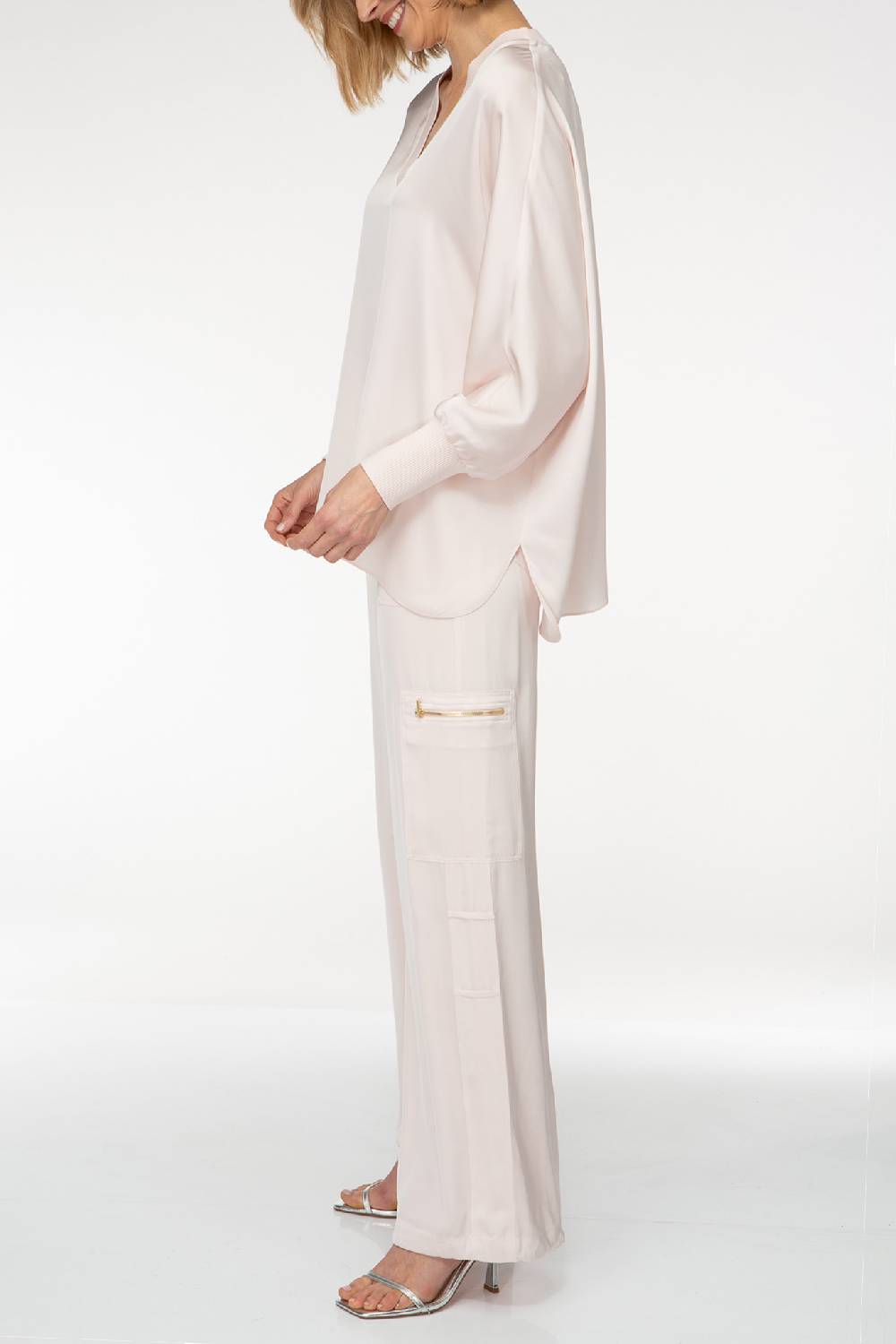IVI GmbH SOLID SILK Tunika rosé Online Outlet