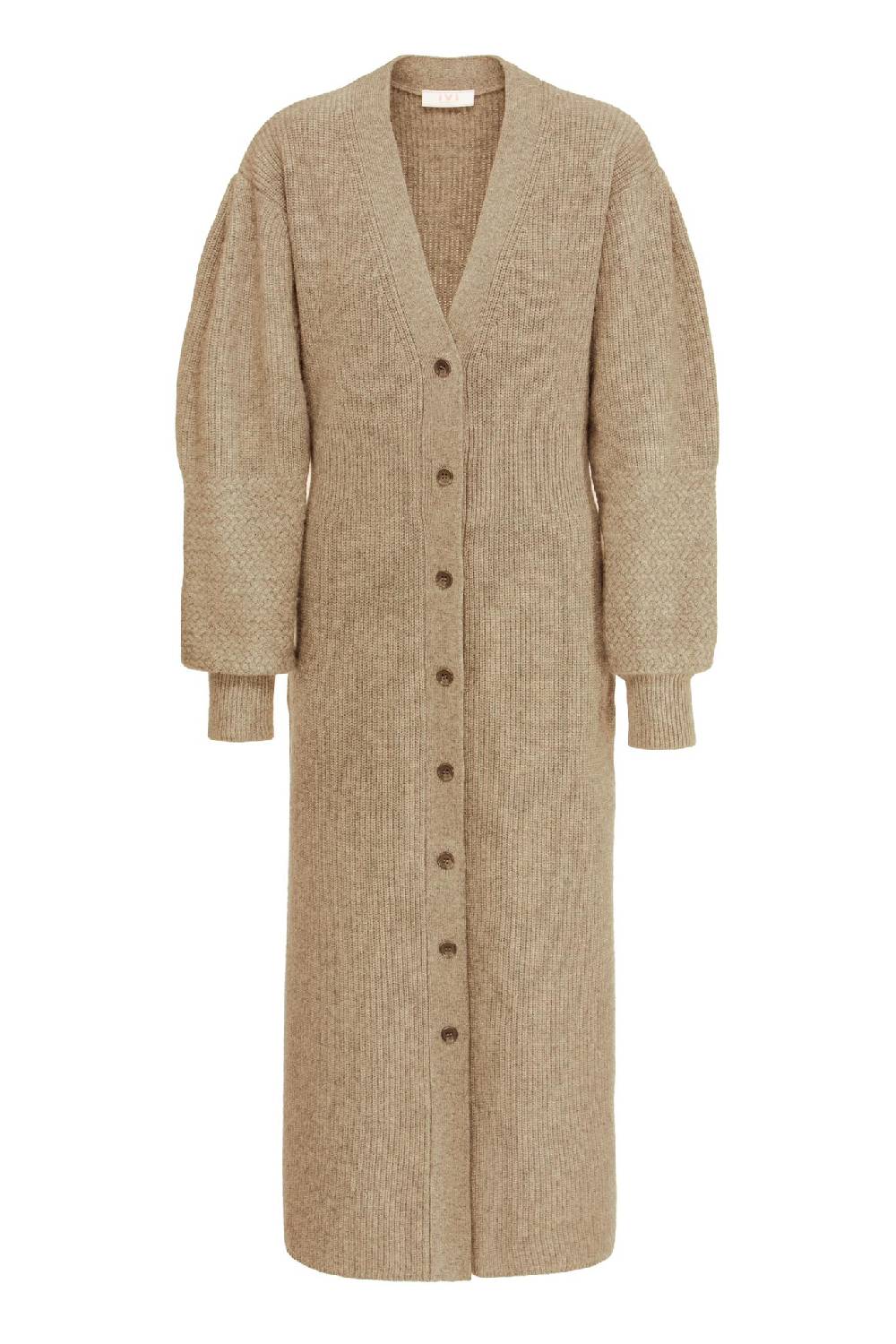 IVI GmbH SOLID KNIT Kleid im Struktur-Mix camel Tägliche Deals