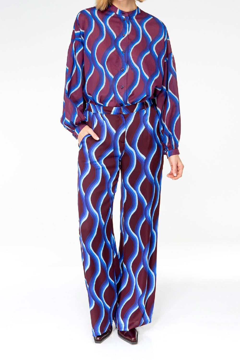 IVI GmbH PARADISE WAVE Bluse aus Baumwoll-Voile Tiefpreis