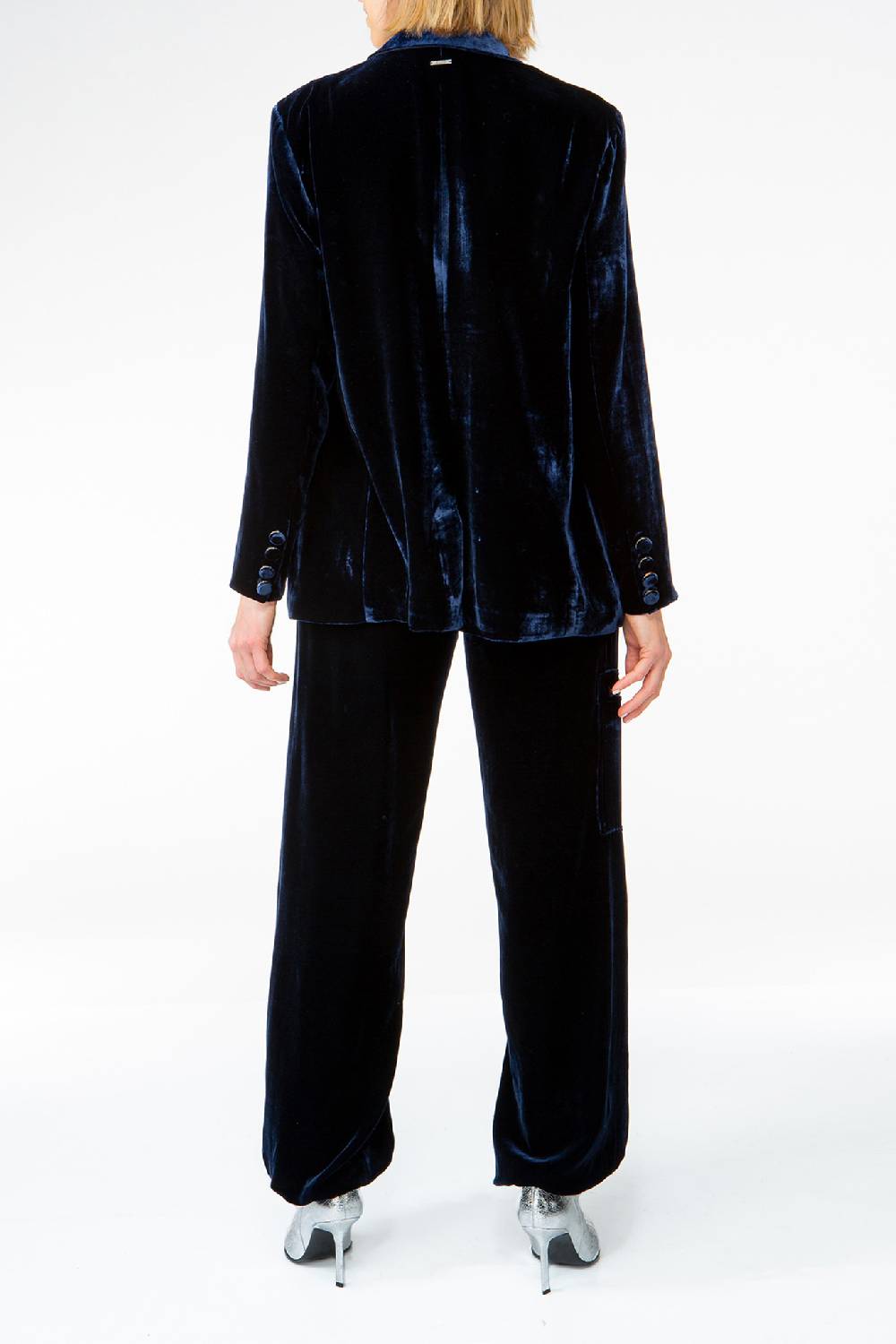 IVI GmbH VELVET Blazer aus Seidensamt navy Discount Store für neue Produkte