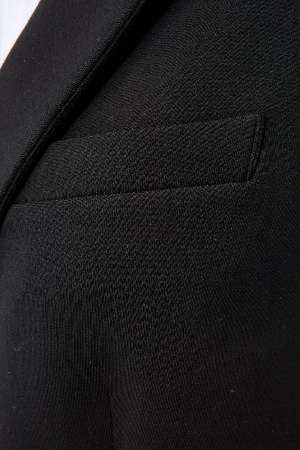 IVI GmbH SOLID JERSEY Weste mit Reverskragen schwarz Riesige Rabatte