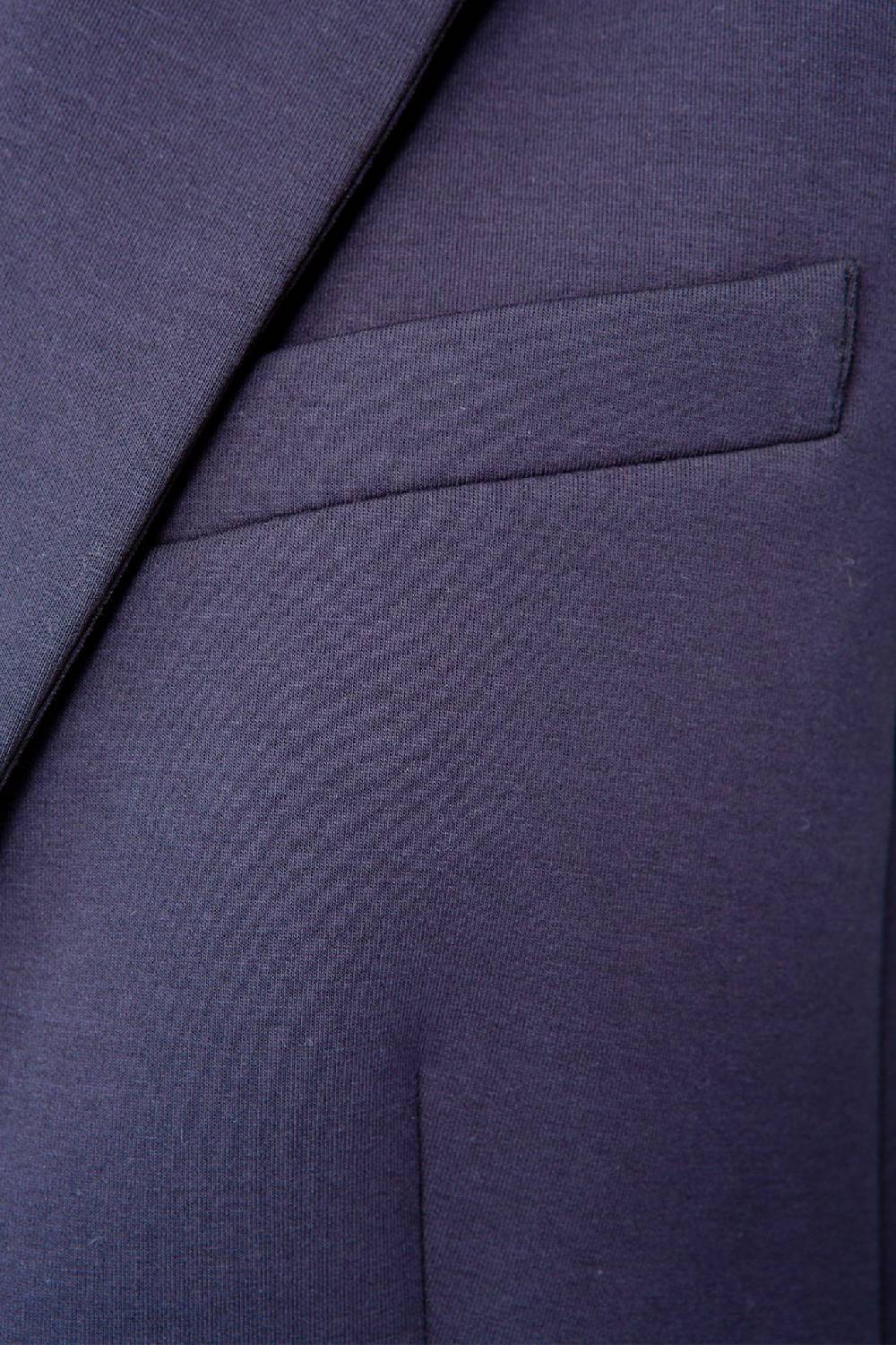 IVI GmbH SOLID JERSEY Weste mit Reverskragen navy 50% Rabatt mit kostenlosem Versand