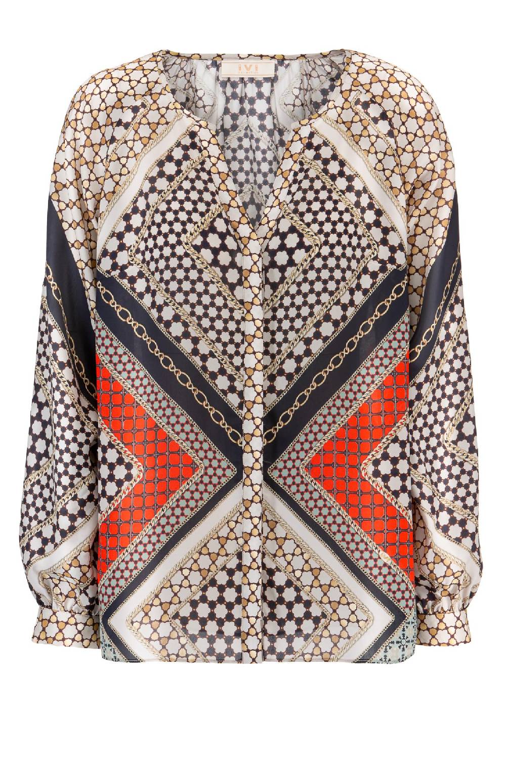 IVI GmbH TREASURE Bluse mit Print Sonderangebot