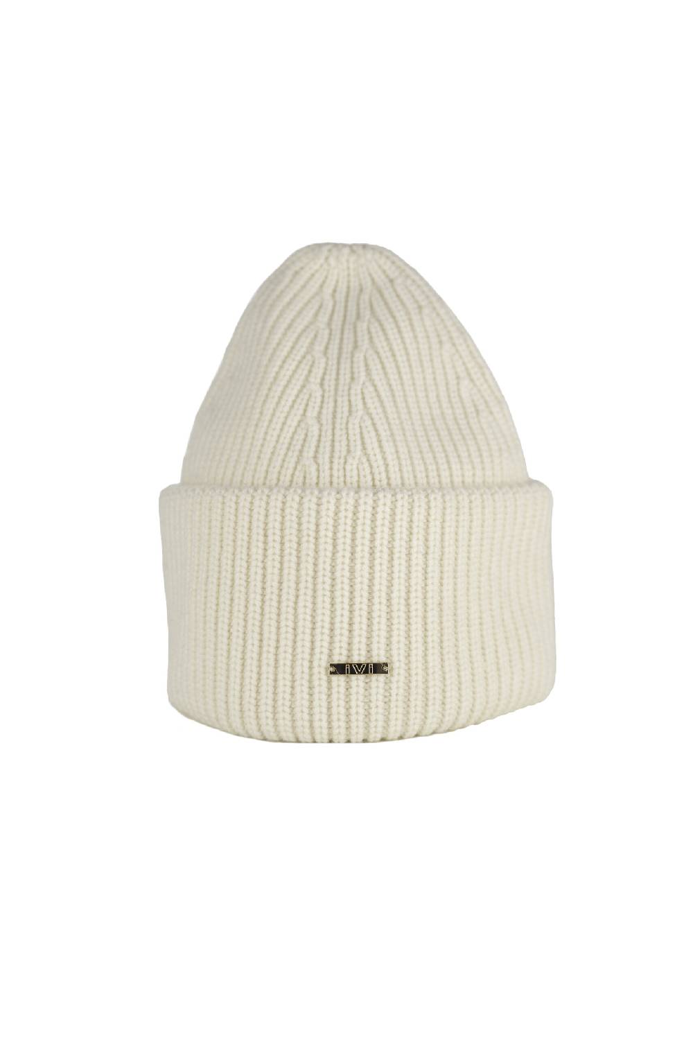 IVI GmbH SOLID KNIT Beanie aus Woll-Kaschmir-Mix weiß Bis zu 65% Rabatt
