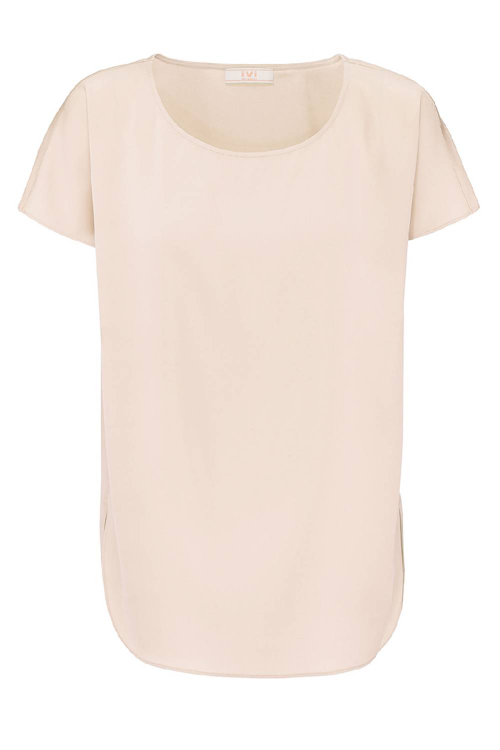 IVI GmbH SOLID SILK Seidenshirt light sand Exklusivangebot