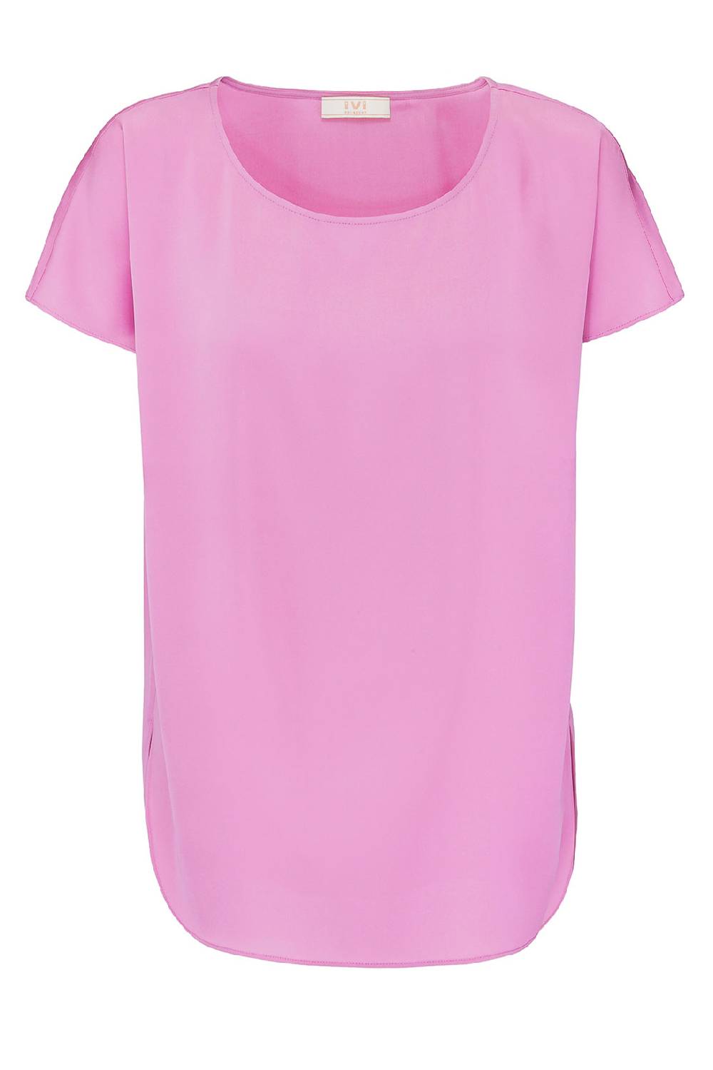 IVI GmbH SOLID SILK Seidenshirt pink orchid Saisonschlussverkauf