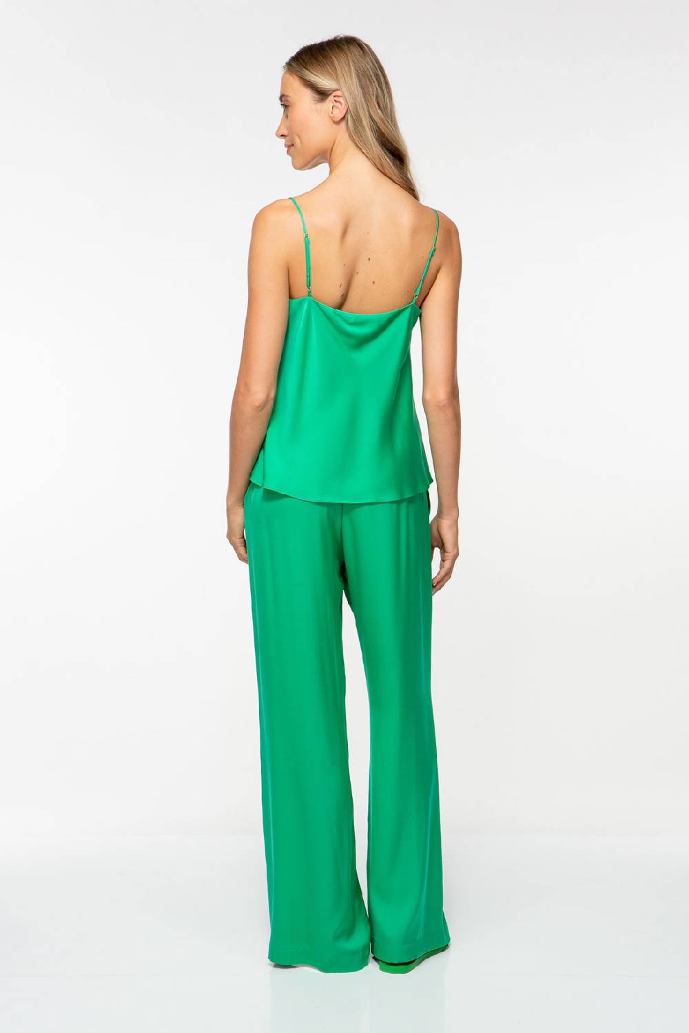 IVI GmbH SOLID SILK Basic Top smaragd Lagerräumung