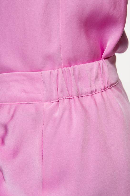 IVI GmbH SOLID SILK Seidenrock mit Raffung pink orchid JETZT KAUFEN