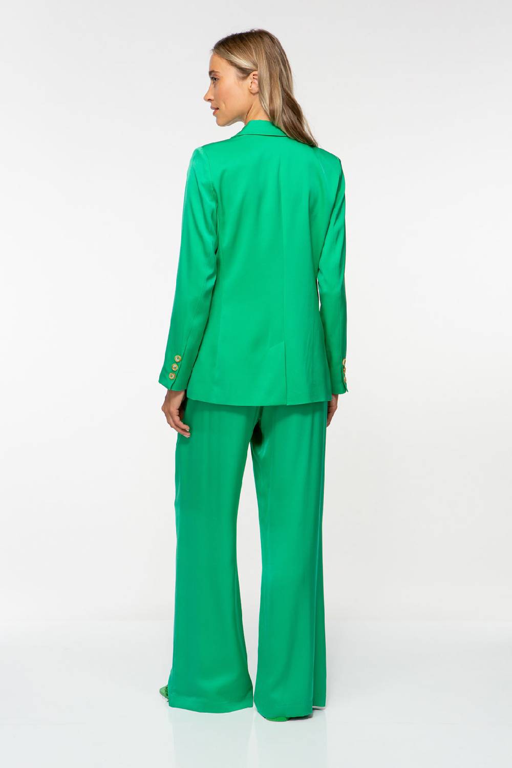 IVI GmbH SOLID SILK Seidenblazer smaragd Zeitbegrenzte Promotion