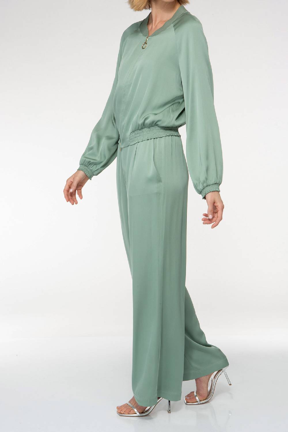 IVI GmbH SOLID SILK Seidenblouson salbei Bis zu 65% Rabatt