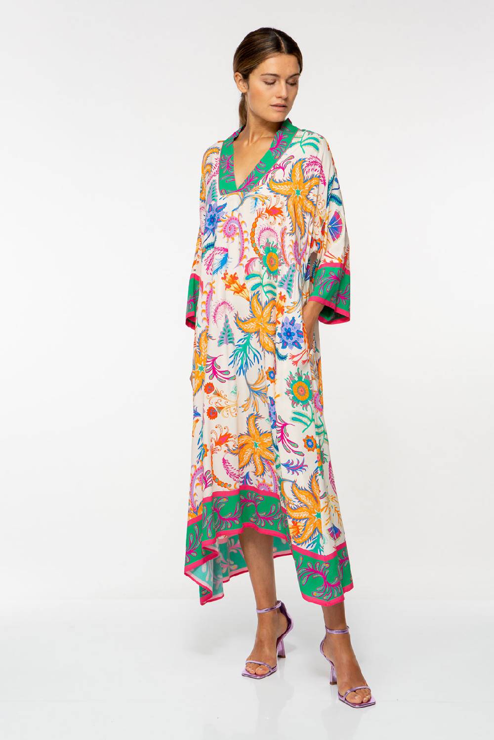 IVI GmbH SEASTAR Kaftankleid multicolor Rabatte dieses Monats