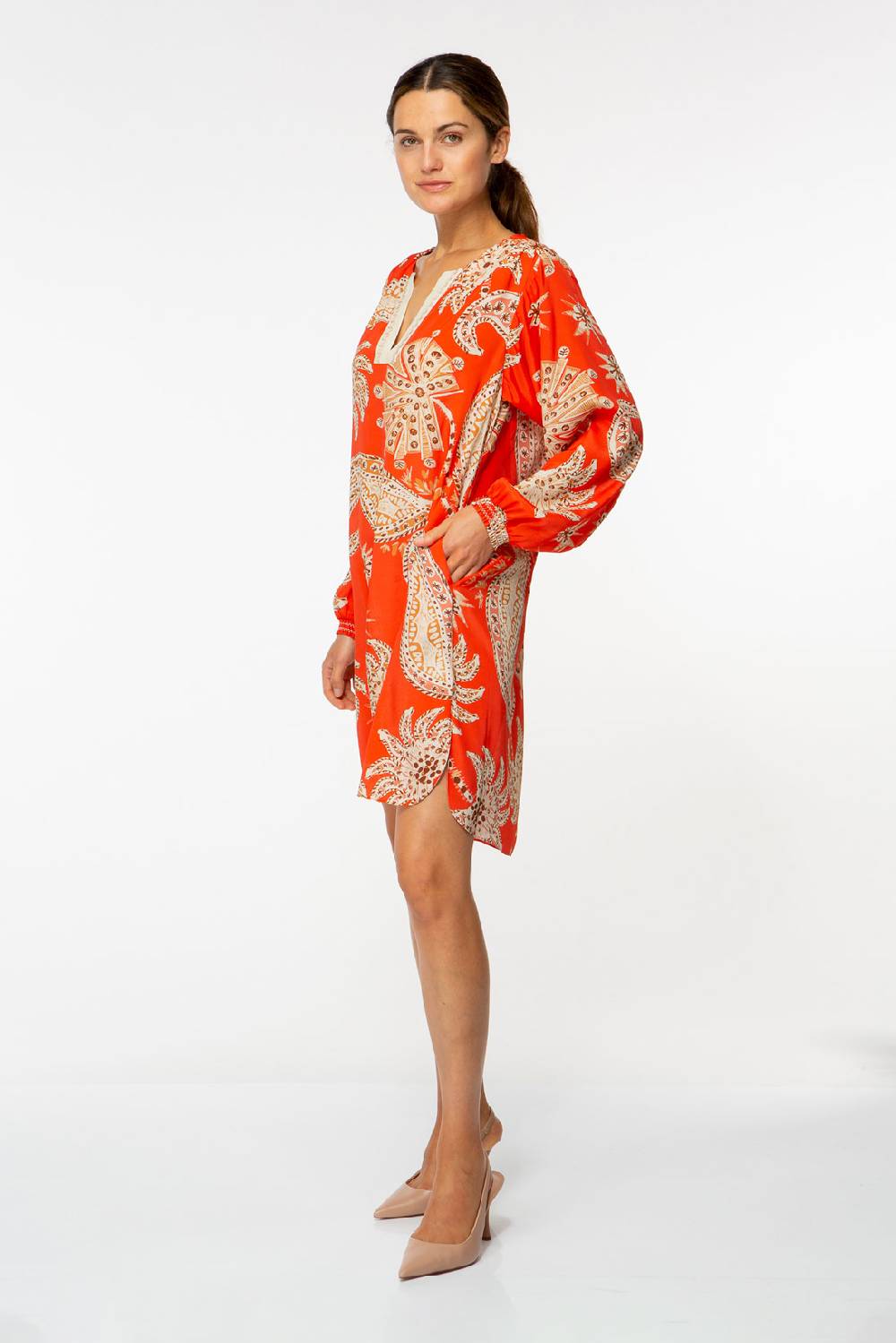 IVI GmbH PALM VIBES Minikleid rot Outlet