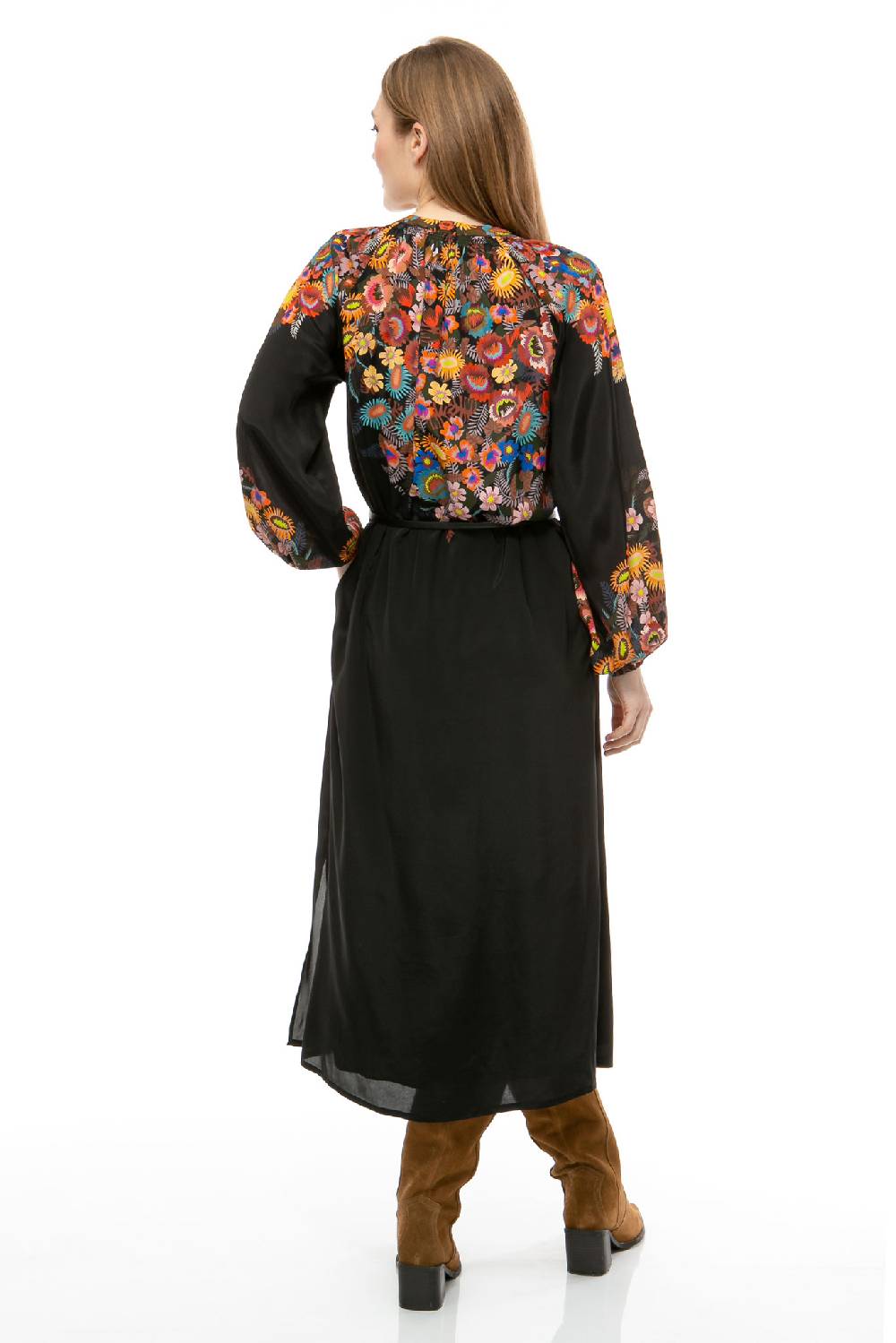 IVI GmbH FLOWER BALL Kleid schwarz Saisonschlussverkauf