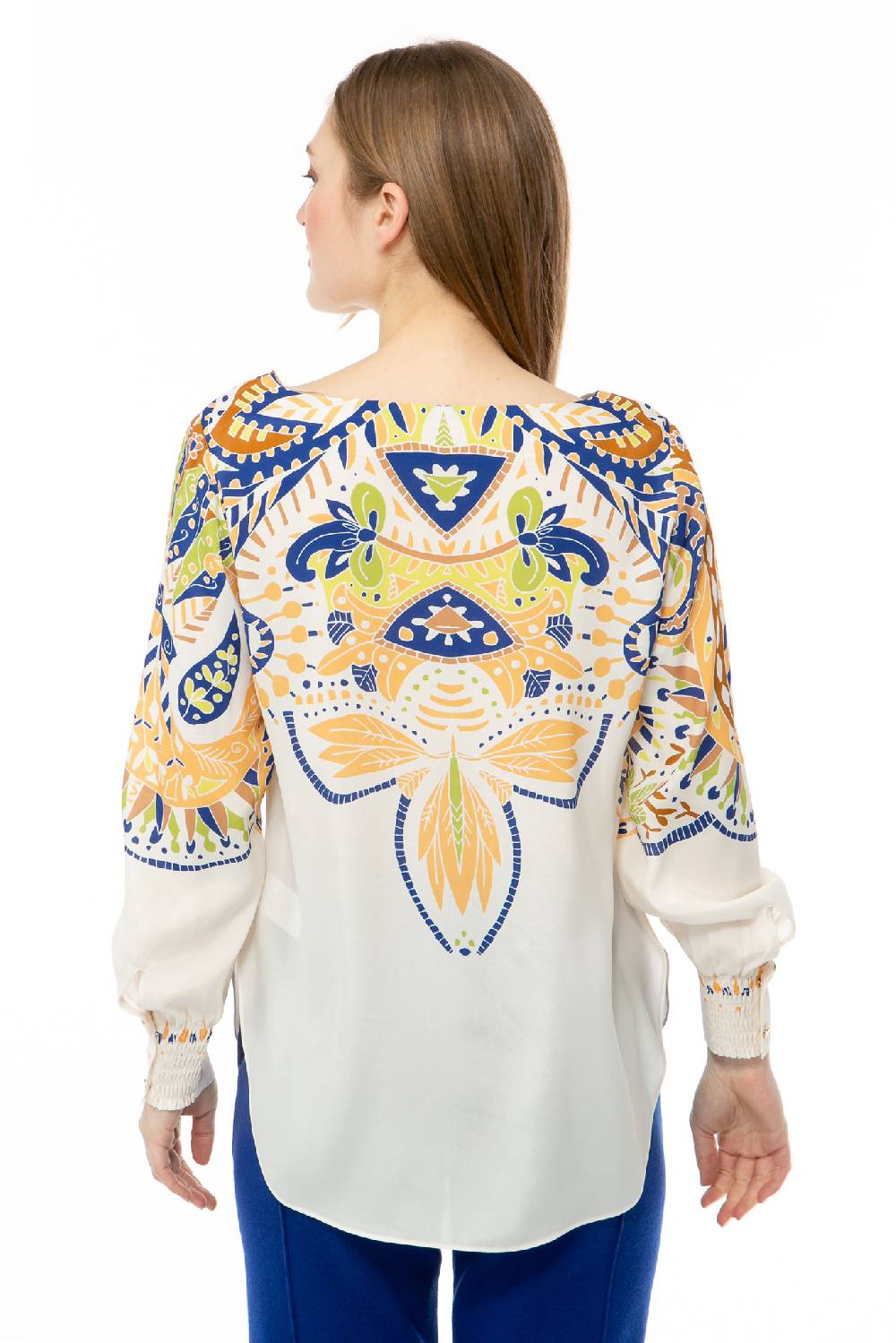 IVI GmbH PAISLEY Bluse weiß Zeitlich begrenztes Angebot
