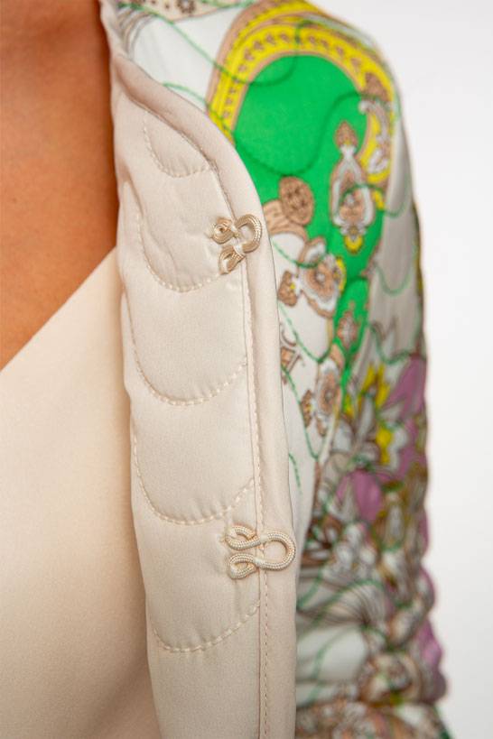 IVI GmbH PAISLEY Gesteppte Wendejacke aus Seide multicolor Kauf eins, bekomm eins gratis