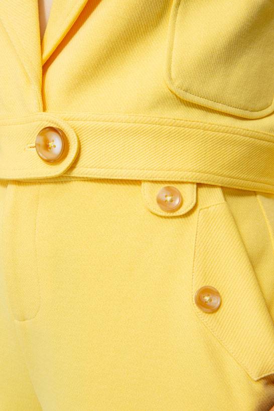 IVI GmbH SOLID JERSEY Verkürzter Blazer pastel sun Sonderangebote
