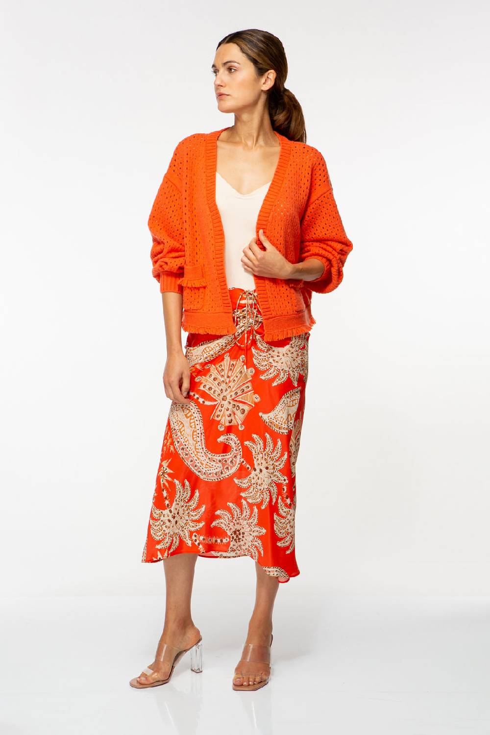 IVI GmbH SOLID KNIT Boxy Cardigan grenadine Kostenlose Rückgabe