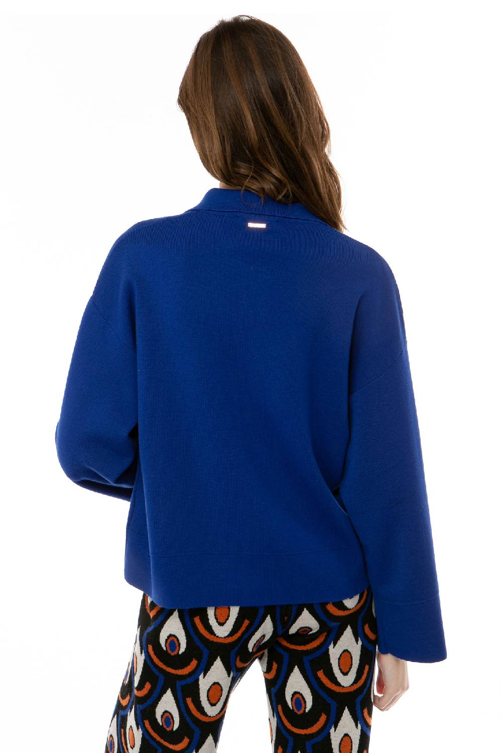 IVI GmbH SOLID KNIT Boxy Jacke royal blau Neueste Stile
