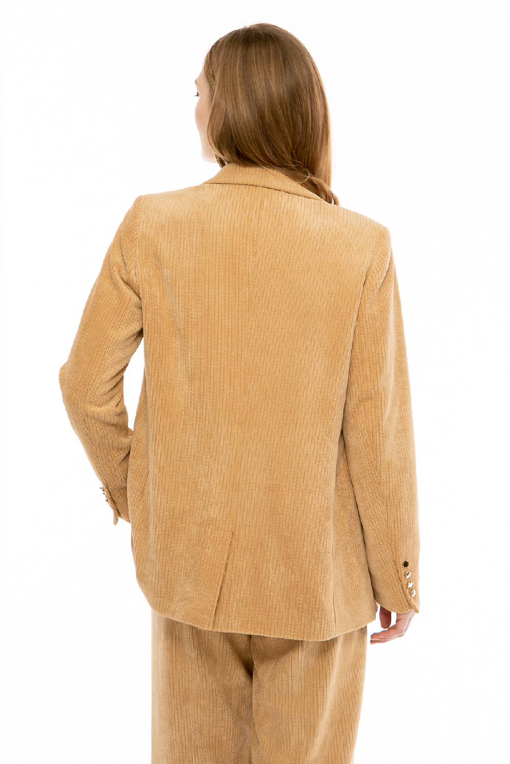 IVI GmbH CORDUROY Blazer camel Vierteljährliche Förderung